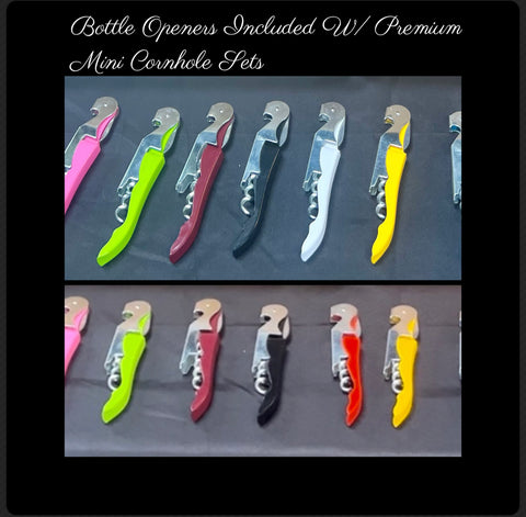 Bottle Openers Included in PREMIUM SETS Only